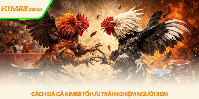 Đá gà Kim88 - Xem trực tiếp ổn định, kịch tính hấp dẫn 3 Cách Đá gà Kim88 tối ưu trải nghiệm người xem