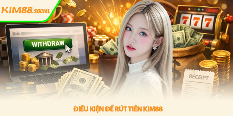 Rút tiền Kim88 - Hướng dẫn nhận tiền nhanh an toàn chi tiết 2 Điều kiện để Rút tiền Kim88