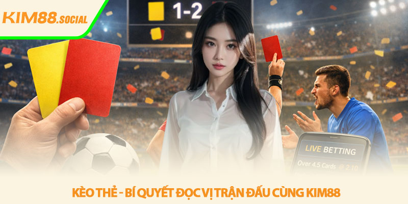 Kèo thẻ - Bí quyết đọc vị trận đấu cùng Kim88 4 Kèo thẻ - Bí quyết đọc vị trận đấu cùng Kim88