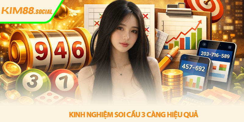 Soi cầu 3 càng - Bí quyết phân tích hiệu quả tại Kim88 3 Kinh nghiem soi cau 3 cang hieu qua