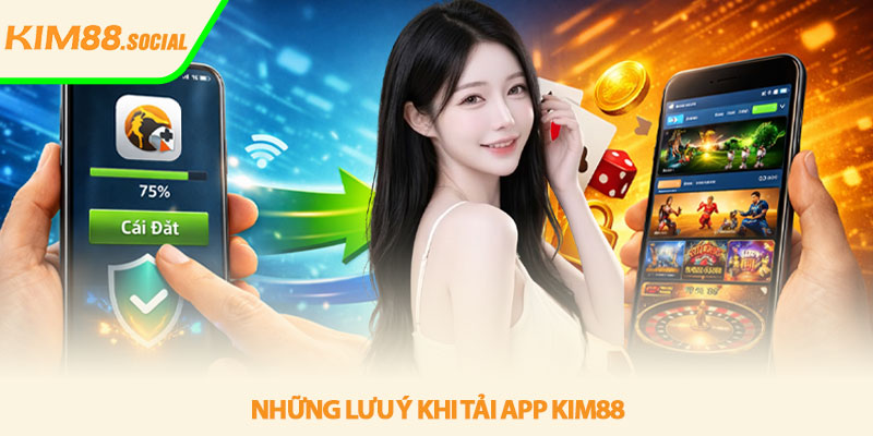 Tải app Kim88 - Cài đặt nhanh gọn bảo mật tối ưu trải nghiệm 3 Những lưu ý khi tải app Kim88