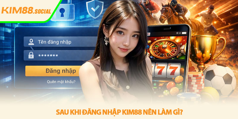 Đăng nhập Kim88 - Truy cập nhanh an toàn và ổn định 4 Sau khi đăng nhập Kim88 nên làm gì?